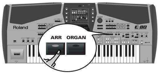 ROLAND E-80 - Recording with Style backing - 1