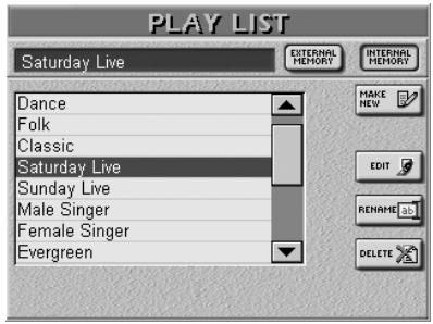 ROLAND E-80 - Programming Play Lists - 2