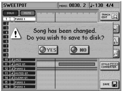 ROLAND E-80 - Saving your song - 1
