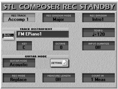 ROLAND E-80 - Changing the preset tempo - 1