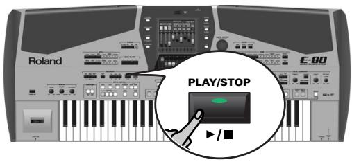 ROLAND E-80 - Adding Lyrics to a song - 7
