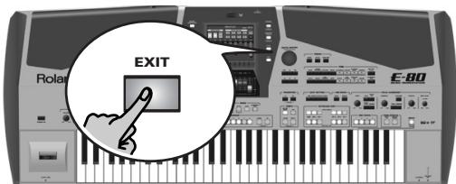 ROLAND E-80 - Delay parameters - 1