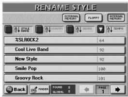 ROLAND E-80 - Rename functions - 4