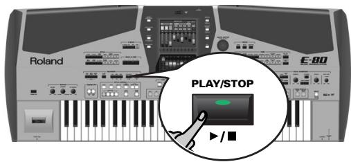 ROLAND E-80 - Recording without accompaniment - 3