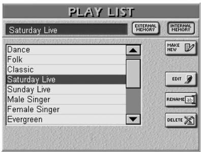 ROLAND E-80 - Programming Play Lists - 7