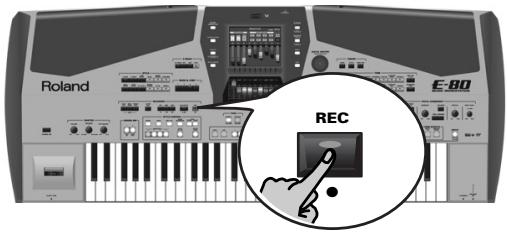 ROLAND E-80 - Adding Lyrics to a song - 6