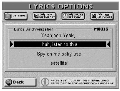 ROLAND E-80 - Adding Lyrics to a song - 9