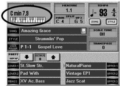 ROLAND E-80 - Playing to an automatic accompa- niment - 6