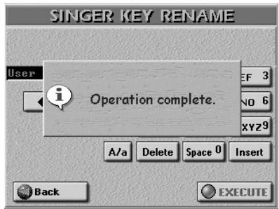 ROLAND E-80 - Entering names - 1