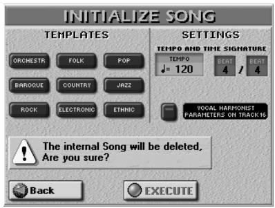 ROLAND E-80 - Example 1: Recording a song from scratch - 3