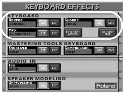 ROLAND E-80 - Chorus for Keyboard parts - 1