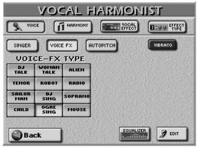 ROLAND E-80 - And now... the Vocal Harmonist effects - 1