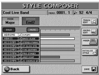 ROLAND E-80 - Starting with all tracks of an existing Style - 3