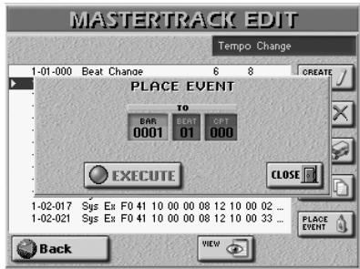 ROLAND E-80 - ■ PLACE EVENT - 1