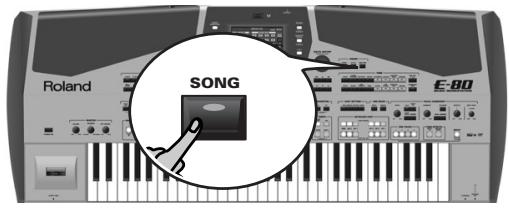 ROLAND E-80 - Working with the Song Finder - 1