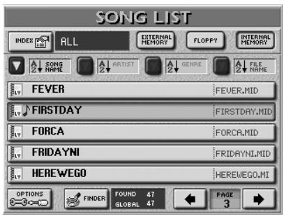 ROLAND E-80 - Playing back songs (Standard MIDI Files) - 3