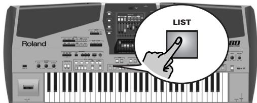 ROLAND E-80 - Song Link - 2