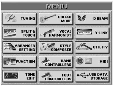 ROLAND E-80 - Starting the Style Composer - 2