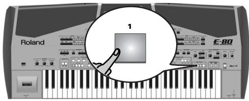 ROLAND E-80 - One Touch - 1