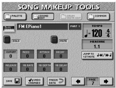 ROLAND E-80 - SOUND EDIT for sounds - 1