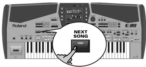 ROLAND E-80 - ■Next Song - 1