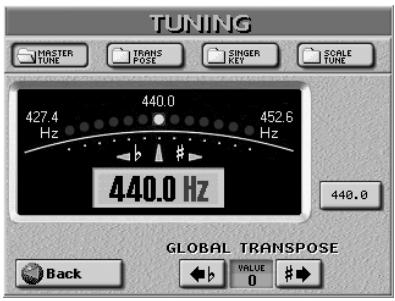 ROLAND E-80 - Global Transpose - 3