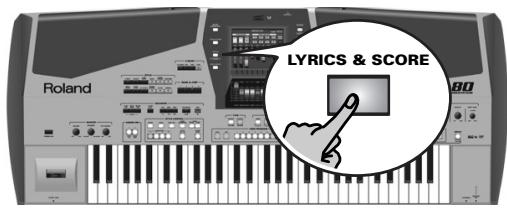 ROLAND E-80 - Adding Lyrics to a song - 1