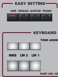 ROLAND E-80 - ⑳ TONE section - 2