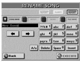 ROLAND E-80 - Rename functions - 7