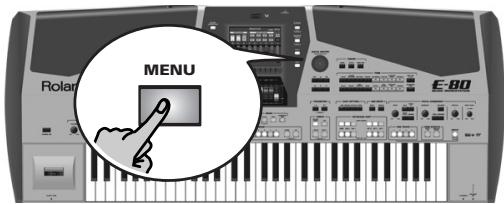ROLAND E-80 - Automatic transposition (Singer Key) - 1