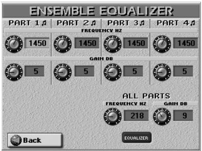 ROLAND E-80 - Ensemble settings - 4