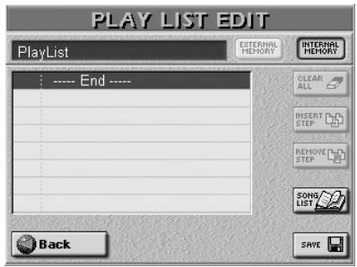 ROLAND E-80 - Programming Play Lists - 3