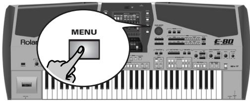 ROLAND E-80 - ■Using the Ritardando/Accelerando functions - 3