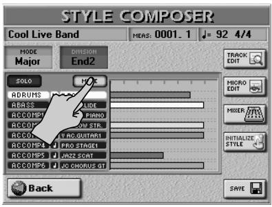 ROLAND E-80 - Muting tracks while recording others - 1