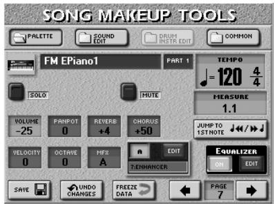 ROLAND E-80 - PALETTE - 1