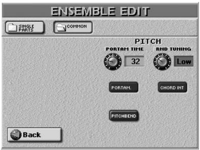 ROLAND E-80 - Ensemble settings - 3