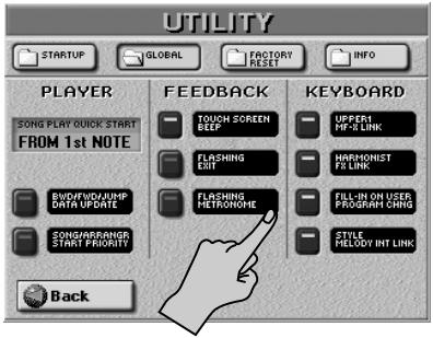 ROLAND E-80 - General settings - 2