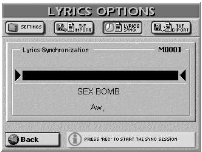 ROLAND E-80 - Adding Lyrics to a song - 5