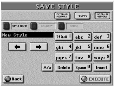 ROLAND E-80 - ■Save Style - 1