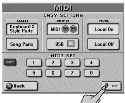 ROLAND E-80 - Editing procedure - 1