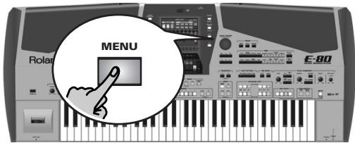 ROLAND E-80 - Tuning Upper2: Coarse Tune and Fine Tune - 1