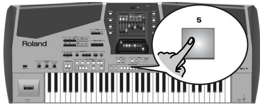 ROLAND E-80 - Choosing User Programs manually - 4