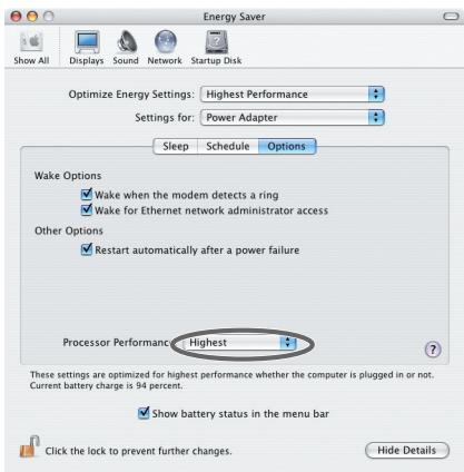 ROLAND FA-66 - In Macintosh, check the Energy Saver settings. - 2