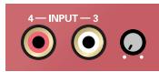 ROLAND FA-66 - Input jacks 3-4 - 1