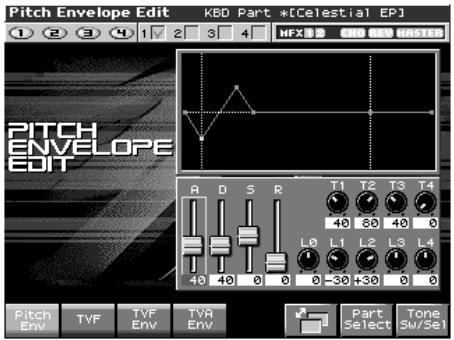 ROLAND FANTOM X8 - Édition graphique (zoom edit) - 1