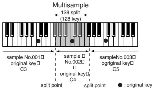 ROLAND FANTOM X8 - Création d'un multisample (create multisample) - 1