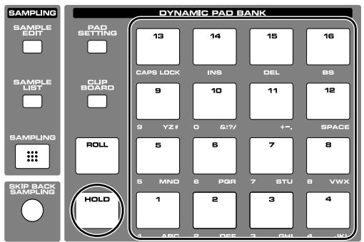 ROLAND FANTOM X8 - Pour jouer d'autres sons tout en maintenant un son en continu - 1