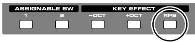 ROLAND FANTOM X8 - Utilisation de la fonction RPS pendant une prestation - 1