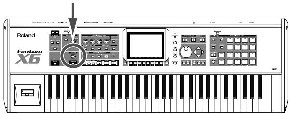 ROLAND FANTOM X8 - Mise sous tension - 2