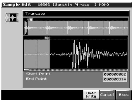 ROLAND FANTOM X8 - Renforcement ou limitation des hauteurs fréquences d'un sample (emphasis) - 1